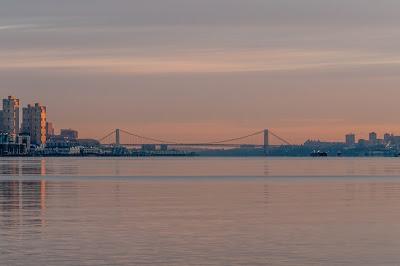 On the water, in the morning