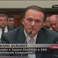 Former HealthSouth CEO Richard Scrushy is asking U.S. Justice Department to probe corruption that led to his wrongful conviction and five years in prison Former HealthSouth CEO Richard Scrushy is asking U.S. Justice Department to probe corruption that led to his wrongful conviction and five years in prison