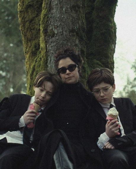 The Monkey (2025) Is a Rube Goldberg Machine of Horror The Monkey (2025) Tatiana Maslany and two Christian Convery