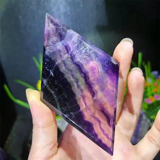 Rainbow Fluorite Rhombus Rainbow Fluorite Rhombus