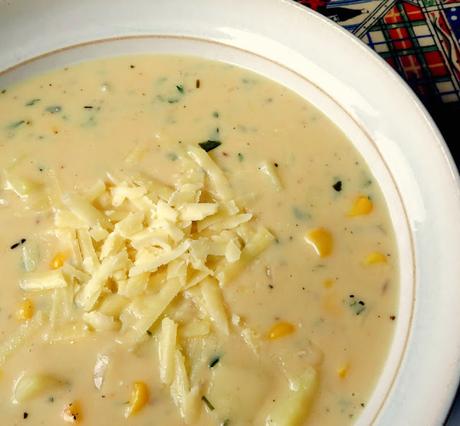 Cheesy Corn Chowder