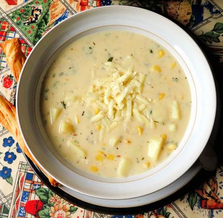 Cheesy Corn Chowder