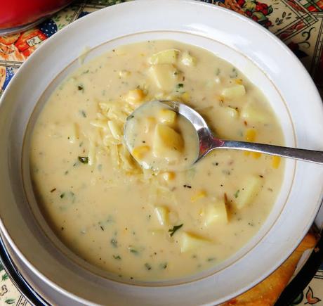 Cheesy Corn Chowder