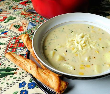 Cheesy Corn Chowder