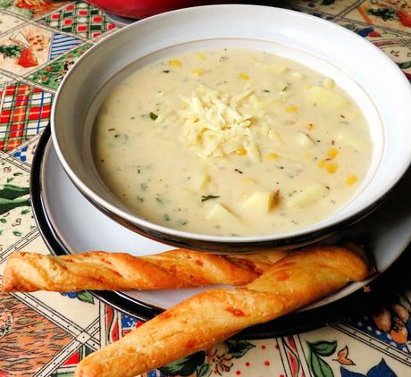 Cheesy Corn Chowder