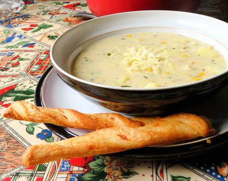 Cheesy Corn Chowder