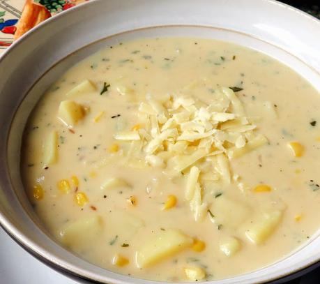 Cheesy Corn Chowder