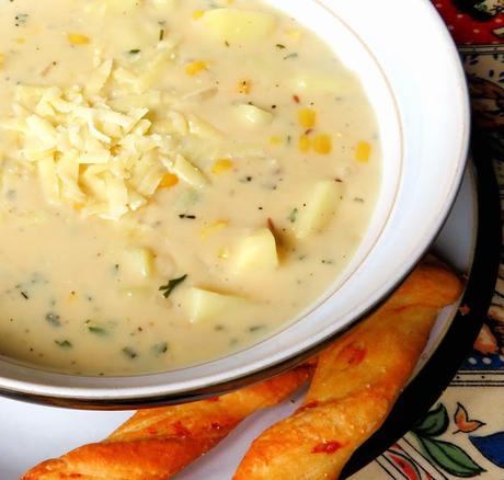Cheesy Corn Chowder