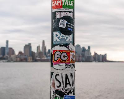 From yesterday's walk along the Hudson