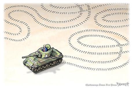 Unsure Of The Direction To Take In His Own Trade War