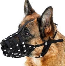 Dog Mouth Cover for German Shepherd