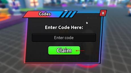 How to reedem codes in anime immortals roblox