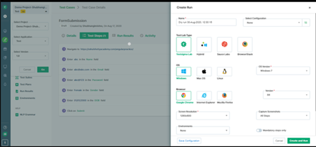 Perfecto vs Sauce Labs : Detailed Comparison testsigma