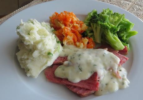 Corned Beef with Parsley Sauce Corned Beef with Parsley Sauce