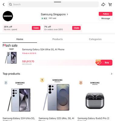 Samsung Singapore Launches TikTok Shop to Elevate Shopping with Live Commerce & Exclusive Deals!