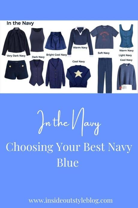 In the navy - choosing your best navy blue