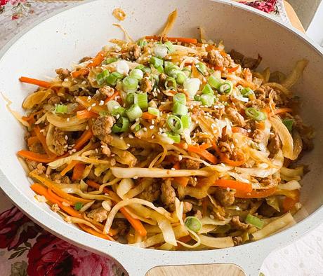 20 Minute Egg Roll in a Bowl (for two)