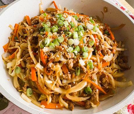 20 Minute Egg Roll in a Bowl (for two)
