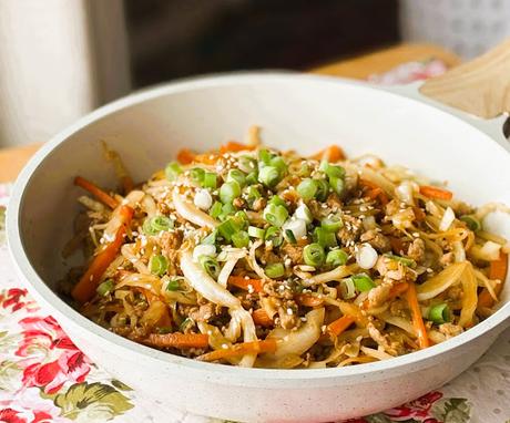 20 Minute Egg Roll in a Bowl (for two)