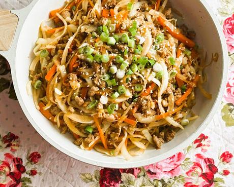 20 Minute Egg Roll in a Bowl (for two)
