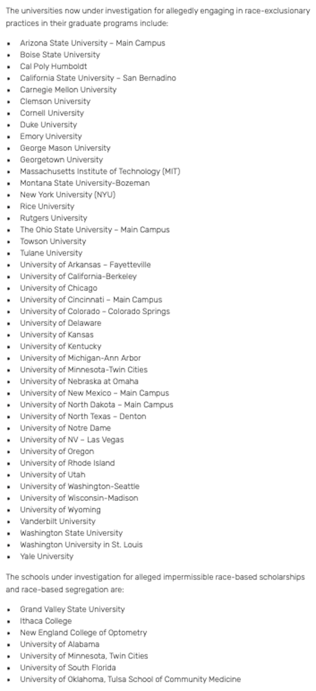 52 Universities Investigated For Trying To Fight White Privilege