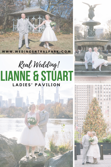 Lianne and Stuart’s Wedding in the Ladies’ Pavilion in December