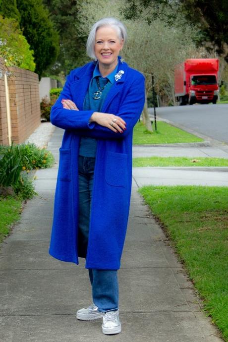 Add textural fabrics to your outfit along with your metallics for visual interest