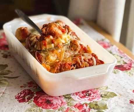 Chicken Parmesan Mac & Cheese