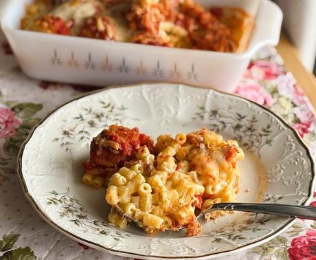 Chicken Parmesan Mac & Cheese