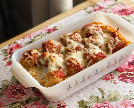 Chicken Parmesan Mac & Cheese