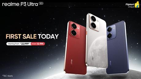 Realme p3 5G price in india goes on sale today offers price features