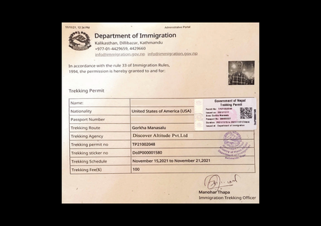 Nar Phu Valley Trek: Itinerary, Map, Permit, and Cost Restricted Area Permit