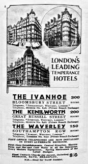 Mr Cranston's Waverley Temperance Hotels – a link between Edinburgh and London