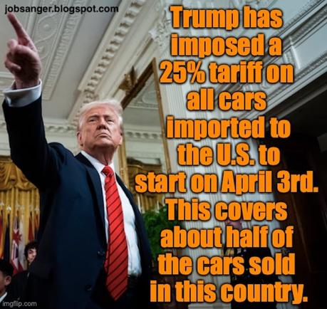 Trump's Tariff On Imported Cars Will Raise The Price Of ALL Cars