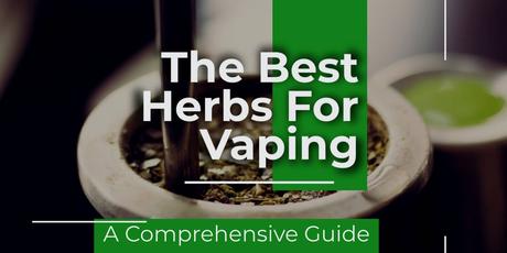 The Best Herbs For Vaping: A Comprehensive Guide