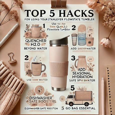 Top 5 Hacks for Using Your Stanley Quencher H2.0 FlowState Tumbler Like a Pro