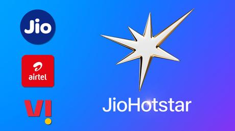JioHotstar one year 365 days Free subscription with airtel vi recharge plans
