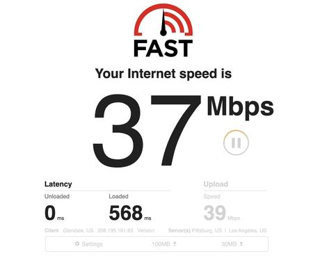 Oculus Proxy Speed Testing fast