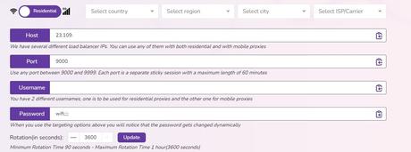 ProxyEmpire Review ProxyEmpire proxy manager load balancer