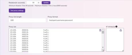 ProxyEmpire Review ProxyEmpire Bulk Proxy Export