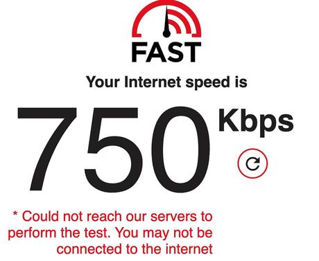DataImpulse Review speed test using the speedtest.net tool