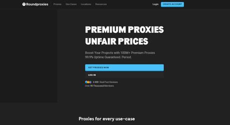 RoundProxies Review RoundProxies Homepage