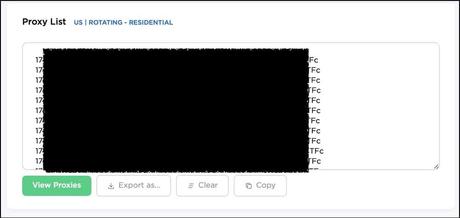 Live Proxies Review List of View Proxies