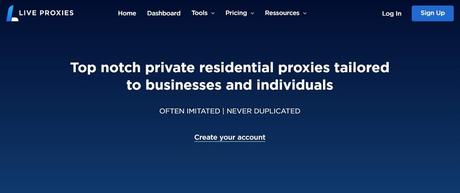 Live Proxies Review Live Proxies Overview