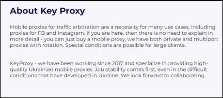 About Key MobileProxy