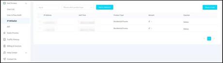 Lumiproxy Review IP Whitelisting of Lumiproxy