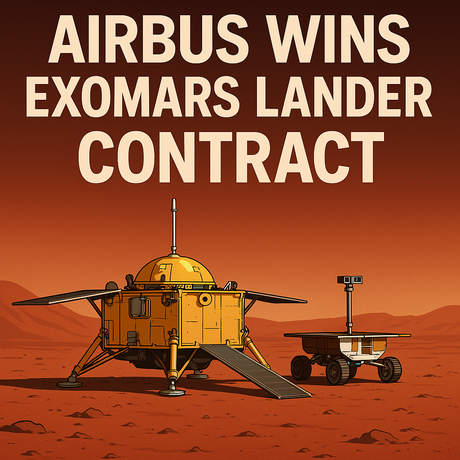 Airbus Wins ExoMars Lander Contract