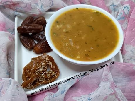 HARIRA (Soupe marocaine) / HARIRA (Moroccan Soup) / HARIRA (Sopa marroquí) / حريرة  مغربية