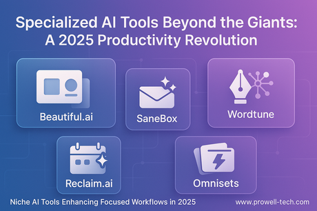 Specialized AI Tools Beyond the Giants: A 2025 Review of Lesser-Known Productivity Enhancers 9 Specialized AI Tools Beyond the Giants