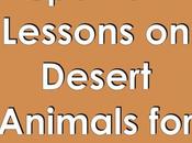 Spanish Lesson: Desert Animals Names Activities